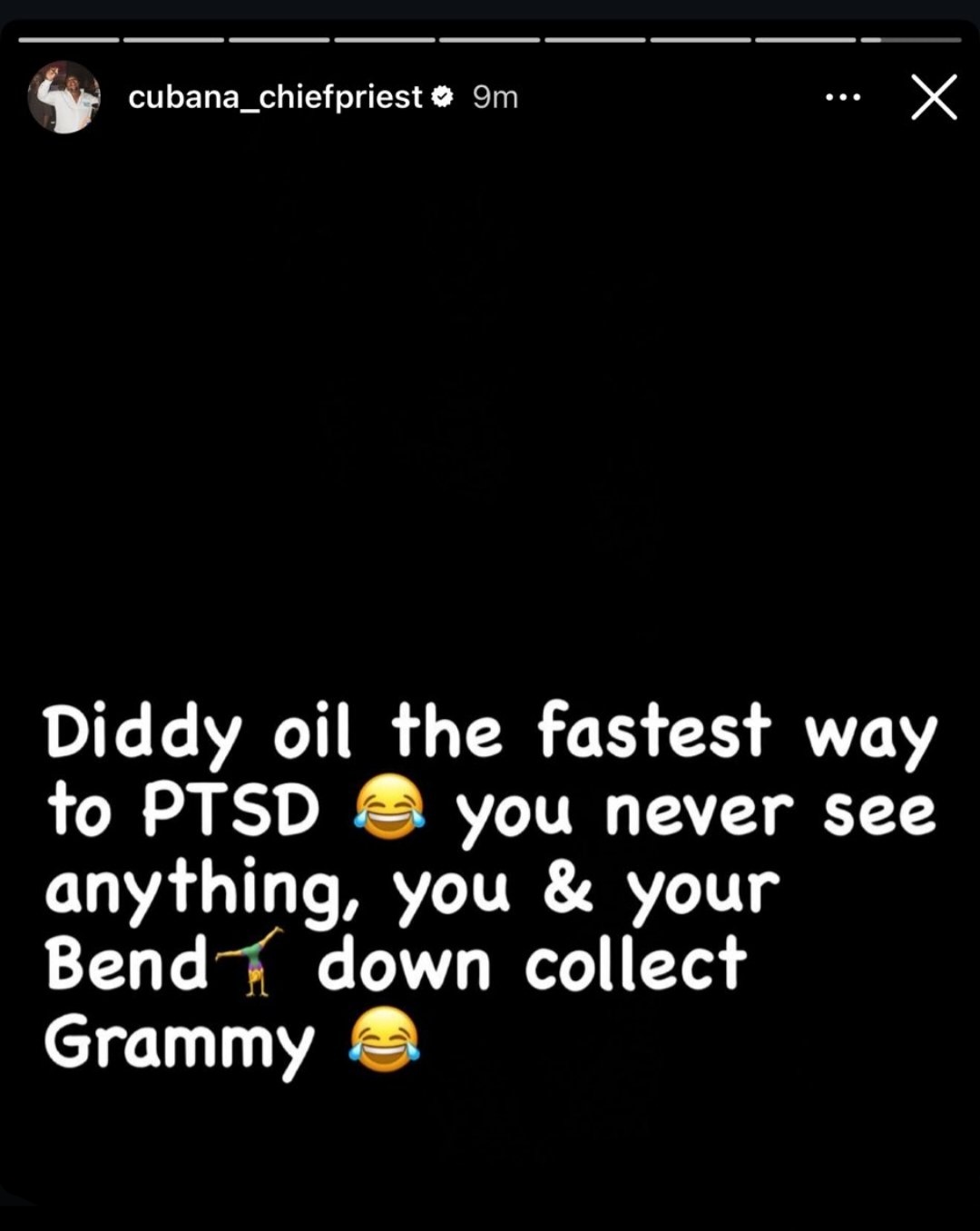 Cubana Chief Priest response to Burna Boy